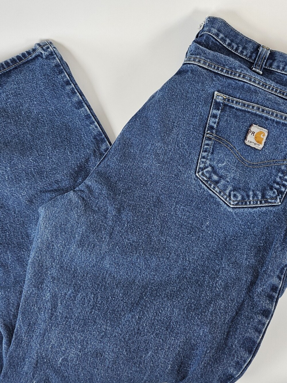 Carhartt FR Jeans Men 44x32 *Fits 42x32 Flame Resistant Workwear Denim